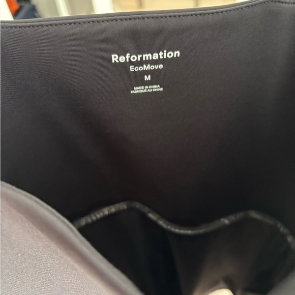 NWOT reformation daria ecomove active dress in black - Picture 2 of 6
